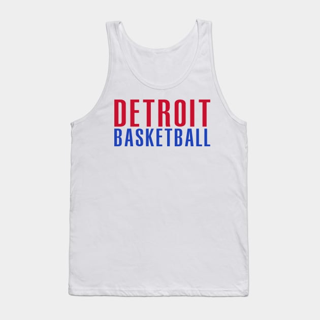 Detroit Pistons Tank Top by teakatir